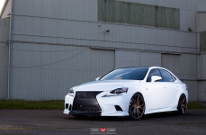 Lexus IS 350 на дисках Vossen Forged VPS-306