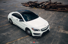 Mercedes-Benz CLA на дисках Vossen Forged VPS-307