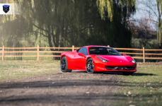 Ferrari 458 Italia на дисках ROHANA RF2