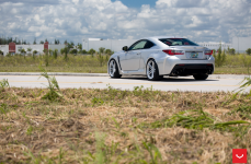 Lexus RCF на дисках Vossen VFS-5