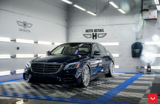 Mercedes S560 на дисках Hybrid Forged HF-4T