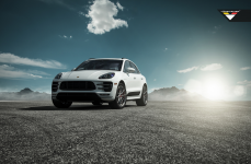 Porsche Macan Turbo на дисках Vorsteiner V-200