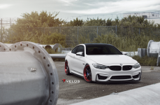 BMW F82 M4 на дисках Velos S3 Wheels