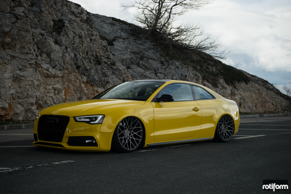 Audi a5 золотые диски