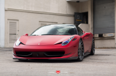 Ferrari 458 Italia на дисках Vossen Forged VPS-313