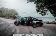 Mercedes Benz C63 AMG на дисках Concavo CW-12