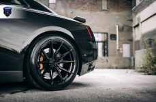 Nissan GTR на дисках RFX13 Gloss Black