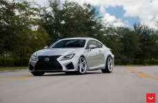 Lexus RCF на дисках Vossen VFS-5