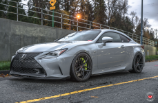 Lexus RCF на дисках Vossen Forged HC-2