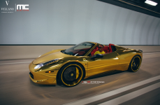 Ferrari 458 Italia Spyder на дисках Vellano VCZ