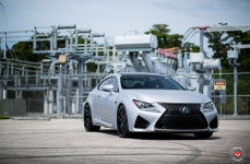 Lexus RC F на дисках Vossen Forged VPS-306