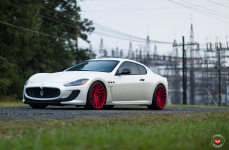 Maserati GranTurismo на дисках Vossen Forged VPS-305T