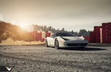 Ferrari 458 Italia на дисках VORSTEINER V-FF 105