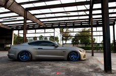 Ford Mustang на дисках Vossen Forged VPS-306