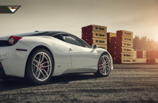 Ferrari 458 Italia на дисках Vorsteiner V-FF 105