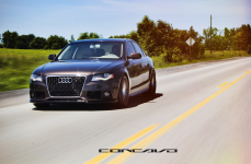 Audi A4 Bagged на дисках Concavo CW-S8