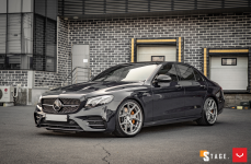 Mercedes E53 AMG на дисках Hybrid Forged HF-5