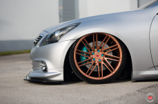 Infiniti G37 на дисках Vossen Forged VPS-307T