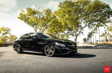 Mercedes-Benz C63s на дисках Hybrid Forged HF-1