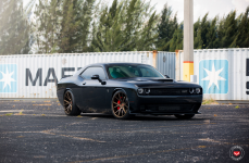 Dodge Hellcat на дисках Vossen Forged VPS-306