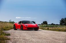 Ferrari 458 на дисках ADV5.1 M.V1 SL