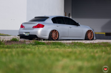 Infiniti G37 на дисках Vossen Forged VPS-307T