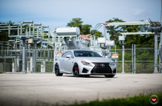 Lexus RC F на дисках Vossen Forged VPS-306