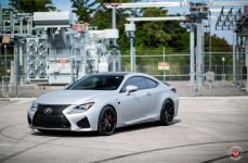 Lexus RC F на дисках Vossen Forged VPS-306