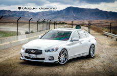 Infiniti Q50 на дисках Blaque Diamond BD1