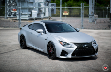 Lexus RC F на дисках Vossen Forged VPS-306