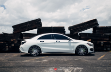 Mercedes-Benz CLA на дисках Vossen Forged VPS-307