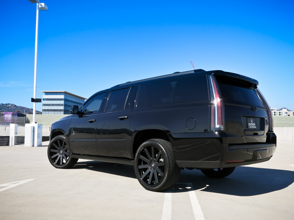 Cadillac Escalade Black r24