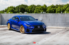 Lexus RC F на дисках Vossen Forged VPS-308