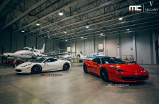 Ferrari 458 Italia на дисках Vellano VKK