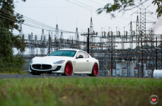 Maserati GranTurismo на дисках Vossen Forged VPS-305T