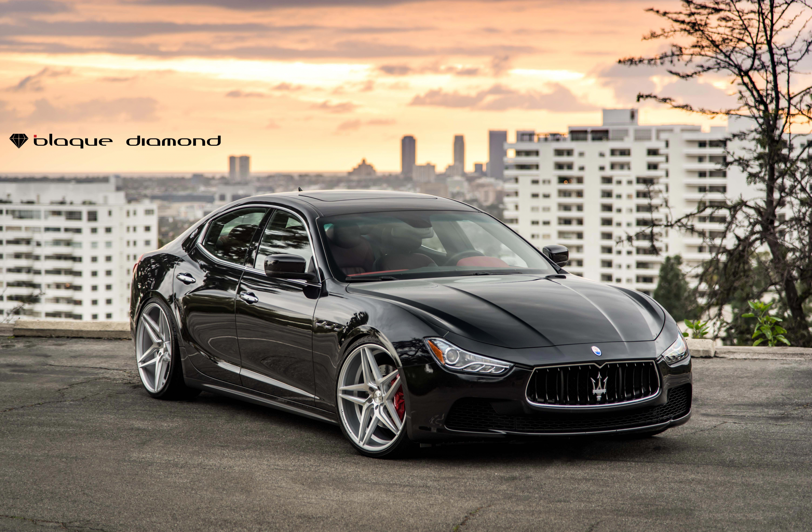 Matte Black Maserati