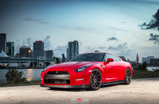 Nissan GTR на дисках Vossen Forged VPS-310