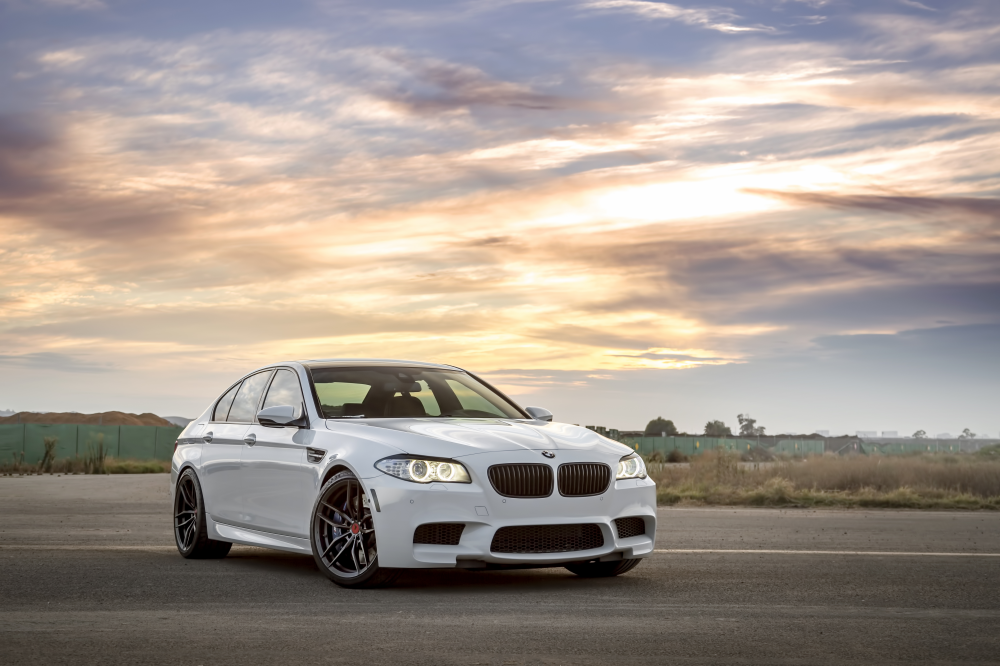 BMW m5 White