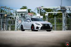 Lexus RC F на дисках Vossen Forged VPS-306