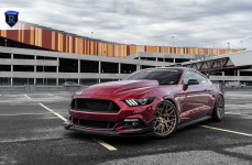 Ford Mustang GT на дисках Rohana RFX10 Brushed Bronze