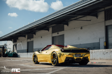 Ferrari 458 Italia Spyder на дисках Vellano VCZ