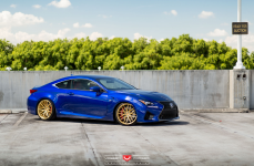 Lexus RC F на дисках Vossen Forged VPS-308