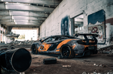 McLaren 650S Liberty Walk на кованых дисках HRE S201