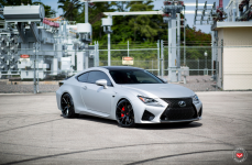 Lexus RC F на дисках Vossen Forged VPS-306