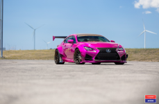 Lexus RCF на дисках Vossen x Work VWS-1