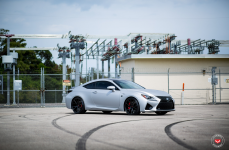 Lexus RC F на дисках Vossen Forged VPS-306