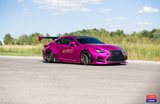 Lexus RCF на дисках Vossen x Work VWS-1