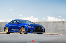 Lexus RC F на дисках Vossen Forged VPS-308