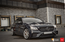 Mercedes E53 AMG на дисках Hybrid Forged HF-5