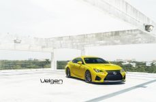 Lexus RCF на дисках Velgen Wheels VMB7 